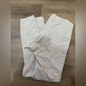 lululemon athletica Light Gray Leggings